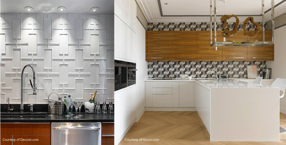 home trends - geometric designs geometric patterns interior design